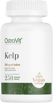 Дієтична добавка OstroVit Kelp 250 таблеток (5903246224795)