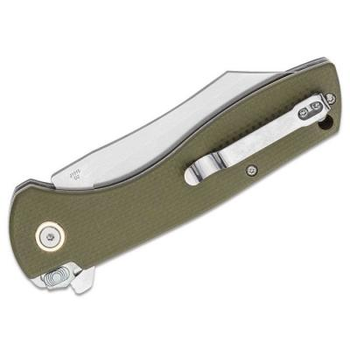 Ніж CJRB Kicker SW D2 G10 Olive (J1915-GN)