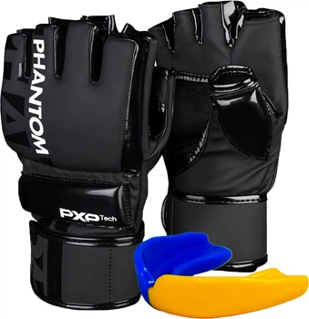 Перчатки для ММА Phantom APEX Hybrid S/M Black (PHMMAG2022-SM)