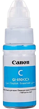 Чорнило Canon GI-490 Pixma G1400/G2400/G3400 70 мл Cyan (0664C001)