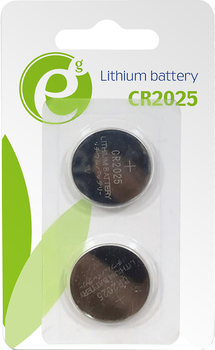 Літієві батарейки EnerGenie CR2025 2 шт (EG-BA-CR2025-01)