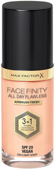 Podkład do twarzy Max Factor Facefinity 3w1 C40 Light Ivory kryjący w płynie 30 ml (3614225851575)
