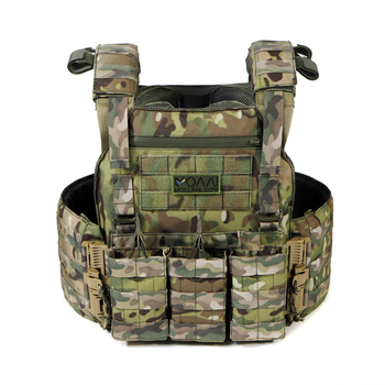 Плитоноска NOVA з балістичним захистом, Multicam (PLATE CARRIER) МОЛЛІ PZ-010