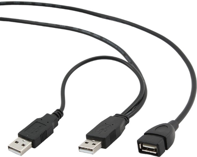 Кабель Cablexpert USB-A (M) - USB-A (F) 0.9 м (CCP-USB22-AMAF-3)