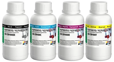 Комплект чернил ColorWay Epson T26/C91 (4х200 мл) BK/С/M/Y (CW-EW400SET02)