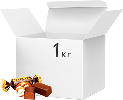 Цукерки глазуровані Roshen Кара-Кум 1 кг (4823077604188)