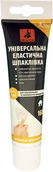 Шпаклівка універсальна еластична Dragon 160 г (5903649078360)