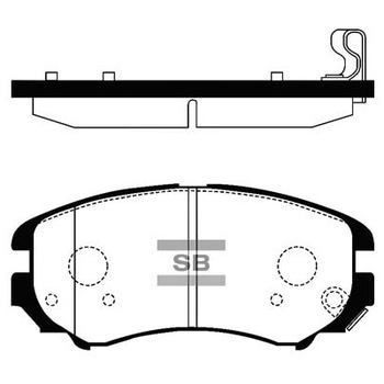 Тормозные колодки HI-Q SP1155