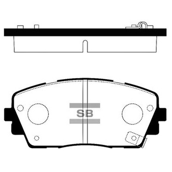 Гальмівні колодки HI-Q SP1405