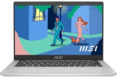 Ноутбук MSI Modern 14 C7M-046NL (Ryzen 5 7530U 8/512Gb) Підсвітка Thunderbolt 4 Urban Silver