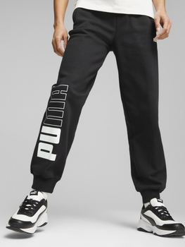 Spodnie dresowe damskie Power Colorblock Sweatpants Fl