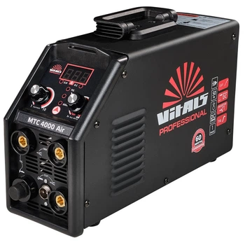 Сварочный аппарат Vitals Professional MTC 4000 Air с дисплеем черный (4-56-88220N)
