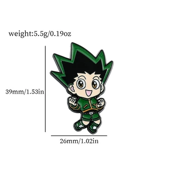 Значок Hunter x Hunter Гон 4 см (DB9C5C4CA02D)