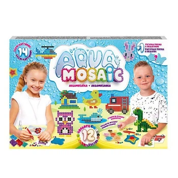 Набор креативного творчества Danko Toys 12 цветов бусинок безопасный материал (557810)