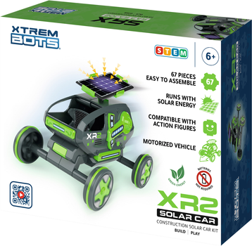 Роботизированная игрушка-конструктор Blue Rocket Ровер с солнечной панелью STEM (8436598030877)