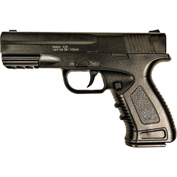 Страйкбольний пістолет Galaxy G39 Glock метал чорний