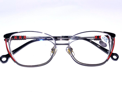 Акуратні металеві окуляри Favorit - 2.5