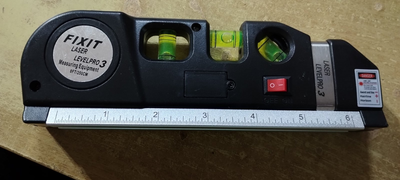 Лазерний рівень вимірювач FIXIT LEVEL PRO GX-375 Б/В