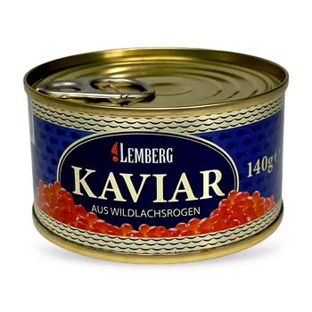 Ікра горбуша LEMBERG gorbuscha kaviar alaska gold 140г