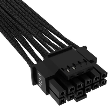 Кабель питания Corsair PSU 12+4 PCIe 5.0 12V 600W 0.5 м Black (840006694519)