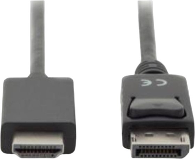 Kabel Digitus DisplayPort 1.2 – HDMI 4K 60Hz UHD 3 m Black (4016032438601)