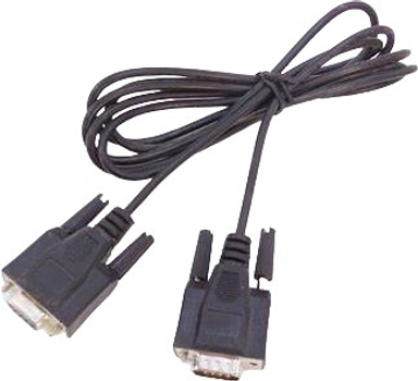 Kabel Delock RS-232 DB-9 – DB-9 2 m Black (4043619840649)