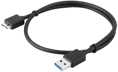 Kabel Delock USB Type-A – USB micro-B 3.0 0.5 m Black (4043619850716)
