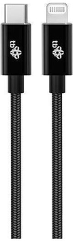Kabel TB MFi Lightning – USB Type-C 1 m Black (5901750280153)