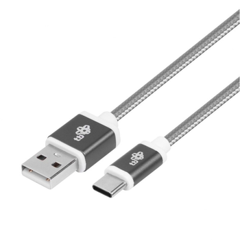 Kabel TB USB Type-A – USB Type-C 1.5 m Grey (5902002078436)