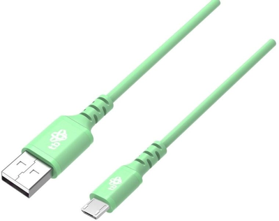 Кабель TB USB Type-A – micro-USB Quick Charge 1 м Green (5902002142557)