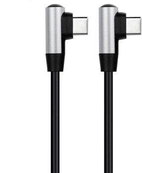 Kabel Aukey USB Type-C – USB Type-C 60W 1 m Black (5902666662767)