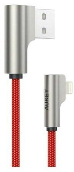Кабель Aukey USB-A – Lightning 1 м Red (5902666662941)