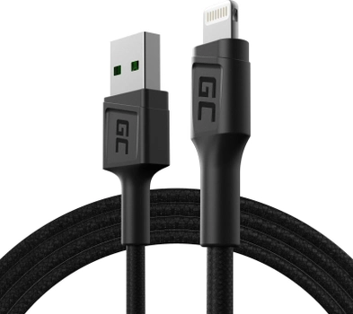 Kabel GC PowerStream USB – Lightning 1.2 m Black (5907813963537)