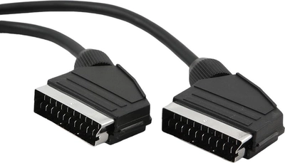 Kabel Cablexpert audio-video SCART – SCART 1.8 m Black (8716309029216)