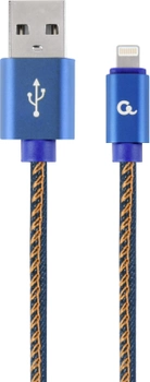 Kabel Gembird USB Type-A 2.0 – Lightning 1 m Black (8716309106177)