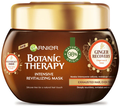 Маска для волосся L'Oreal Botanic Therapy відновлювальна з коренем імбиру та медом 300 мл (3600542271424)