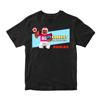 Футболка черная с принтом онлайн игры Roblox"Coolest Roblox player R Роблокс" Кавун 86 см ФП011979