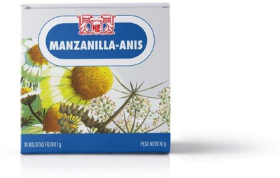 Трав'яний чай La Leonesa Manzanilla With Aniseed 10 шт (80133890105)