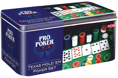Набір для покеру Tactic Pro Poker Texas Holde'em (6416739030951)
