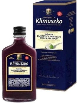 Харчова добавка Klimuszko Correct Cholesterol Levels 200 мл (5900588004870)