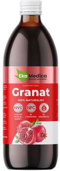Sok naturalny Ekamedica Granat NFC 100% 500 ml (5902709522614)