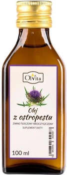 Suplement diety Olvita Olej z ostropestu zimno tłoczony 100 ml (5902841302587)