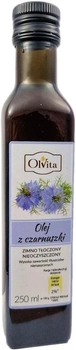Харчова добавка Olvita Black Seed Oil Cold-Pressed 250 мл (5902841304017)