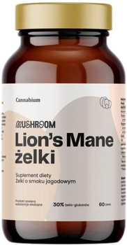 Suplement diety Cannabium Mushroom Lions Mane 60 żelek (5903268552555)