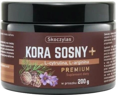 Suplement diety Skoczylas Kora Sosny z Arginina 200 g (5903631208683)