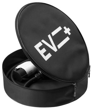 Сумка для зарядного кабеля EV+ чорно-біла (5060687660787)