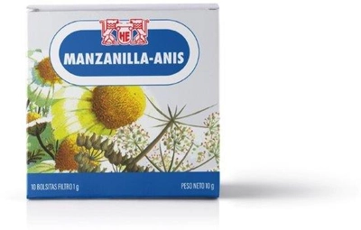 Трав'яний чай La Leonesa Manzanilla With Aniseed 10 шт (80133890105)