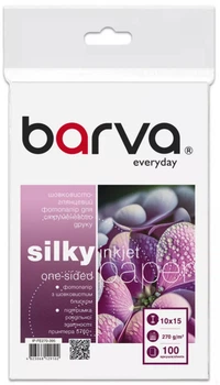 Фотобумага Barva Everyday Шелковисто-глянцевая 10x15 см 270 г/м2 100&nbsp;л (IP-FE270-395)