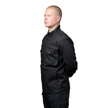 Куртка тактична зносостійка полегшена для силових структур Urban Brotherhood M65 R2D2 Чорний 54 (OR.M_1500)