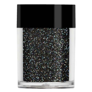 Чорний райдужний глітер Lecente Rainbow Black Iridescent Glitter (6,5 г)